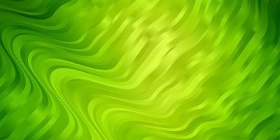 Light Green, Yellow vector template with wry lines.