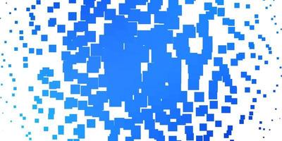 textura de vector azul claro en estilo rectangular