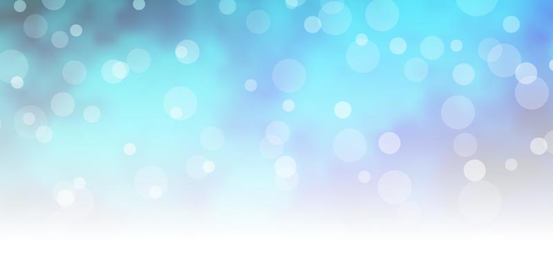 Light Blue, Green vector background with circles