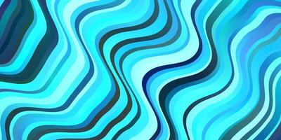 Light BLUE vector background with lines.