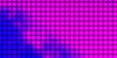 Light Pink, Blue vector background with circles