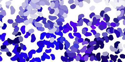 Light purple vector template with abstract forms