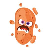 Virus cartoon vector design