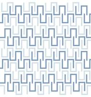 Abstract blue geometric pattern made of tiles vector