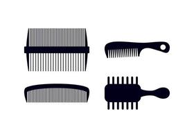 Comb icon design template vector isolated illustration