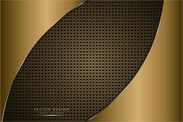 Luxury metallic background of gold