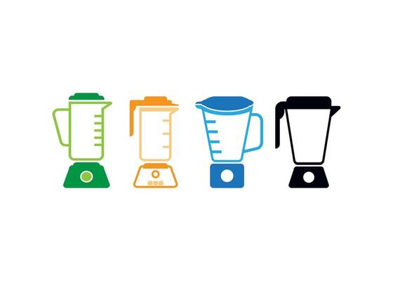 Blender icon design set