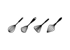Whisk icon design template vector isolated illustration