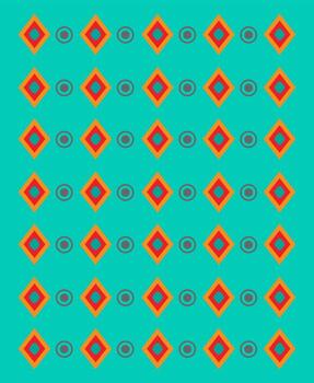 Abstract multicolor geometric pattern vector