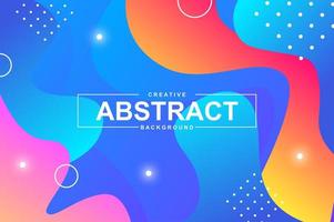 Abstract background design with dynamic liquid shapes. vector