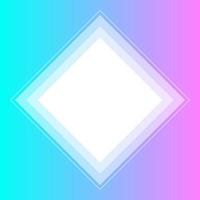 Pastel background and abstract squares vector