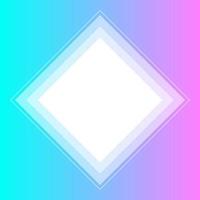 Pastel background and abstract squares vector