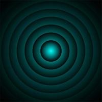 Black and blue abstract circle illusion vector