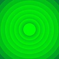 Green abstract circle illusion vector