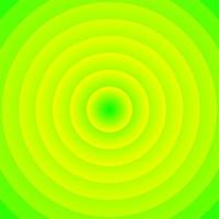 Green and yellow abstract circle illusion vector