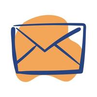 envelope mail line style icon