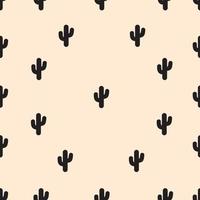 cactus Seamless pattern repeat wallpaper vector