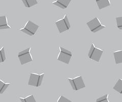 grey books seamless pattern vector