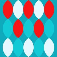 Retro geometric pattern vector, abstract retro background pattern. vector