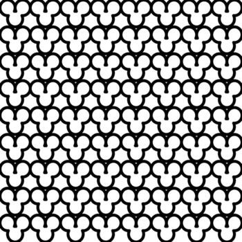 patrón geométrico transparente, patrón geométrico editable para fondos. vector