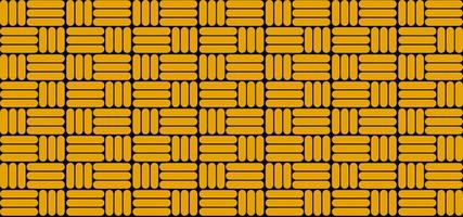Yellow background abstract pattern, with neatly arranged patterns, suitable for banners, covers and wallpapers, vector illustrations