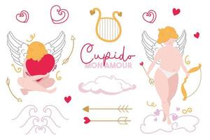 Cupido Mon Amour Love Vector