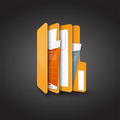 Yellow file folder icon
