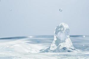 Close-up of the water surface photo