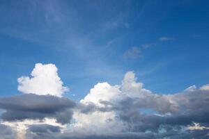 nubes en el cielo foto