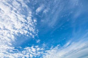 nubes en el cielo foto