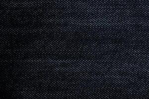 Dark cotton denim background photo