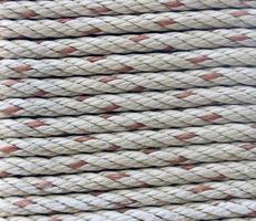 strip of raw old rope texture background