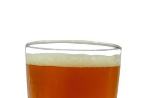 Beer in a glass photo