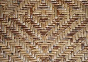 Woven wicker basket photo