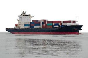 Container cargo ship photo