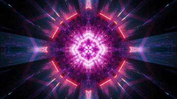 Abstract glowing holy shine 3d illustration visual background wallpaper design artwork photo