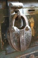 Rustic antique lock photo