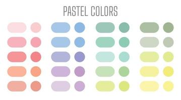 Abstract Colored Palette Guide. Pastel color set. RGB color. 27191124  Vector Art at Vecteezy