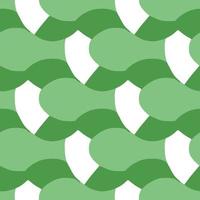 Vector seamless texture background pattern. Hand drawn, green, white colors.