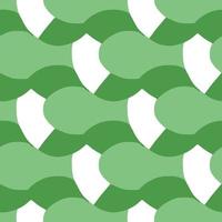 Vector seamless texture background pattern. Hand drawn, green, white colors.