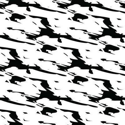 Seamless Texture Background Pattern Hand Drawn Black White Colors Free Vector 