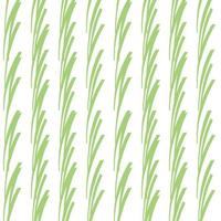 Vector seamless texture background pattern. Hand drawn, green, white colors.