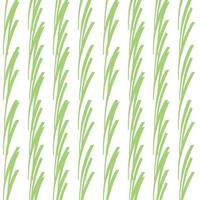 Vector seamless texture background pattern. Hand drawn, green, white colors.