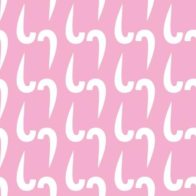 Seamless Texture Background Pattern Hand Drawn Pink White Colors Free Vector 
