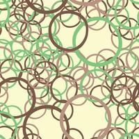 Vector seamless texture background pattern. Hand drawn, brown, green colors.