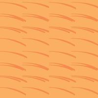Vector seamless texture background pattern. Hand drawn, orange colors.