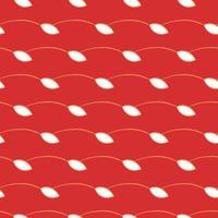 Vector seamless texture background pattern. Hand drawn, red, orange, white colors.