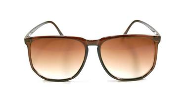 Pair of brown sunglasses photo