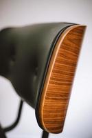 Brown wooden chair photo