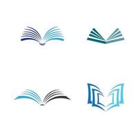 Book logo images vector